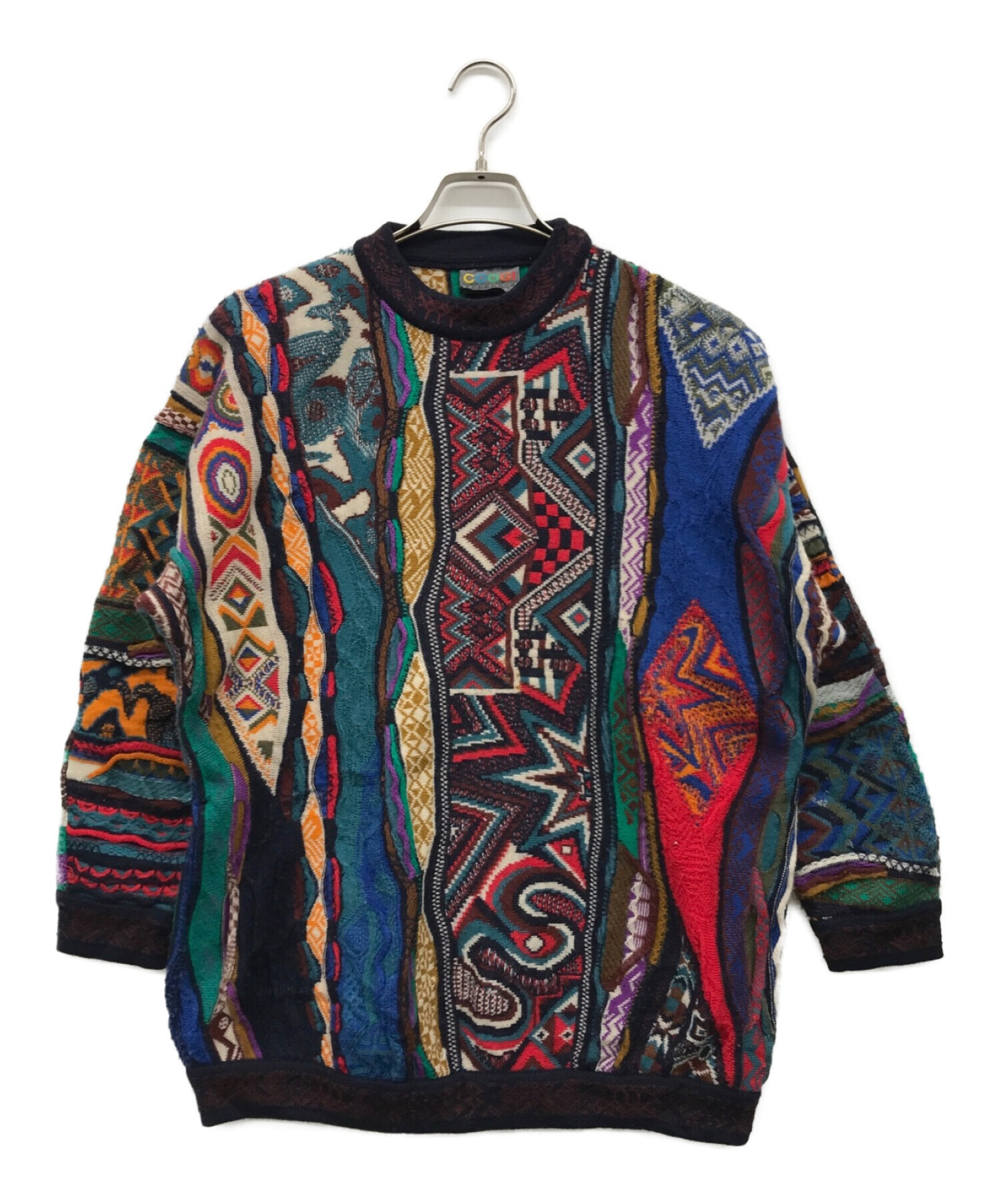 COOGI ラグランスリーブセーター クルーネック袖丈73cm - ニット/セーター
