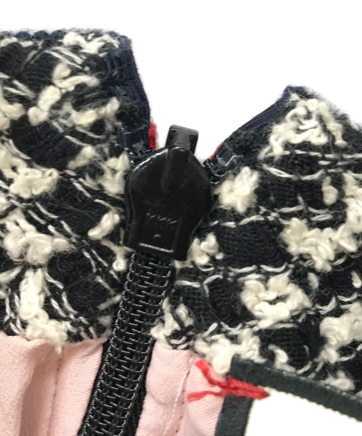 中古・古着通販】GUCCI (グッチ) ツイードドレスワンピース ホワイト