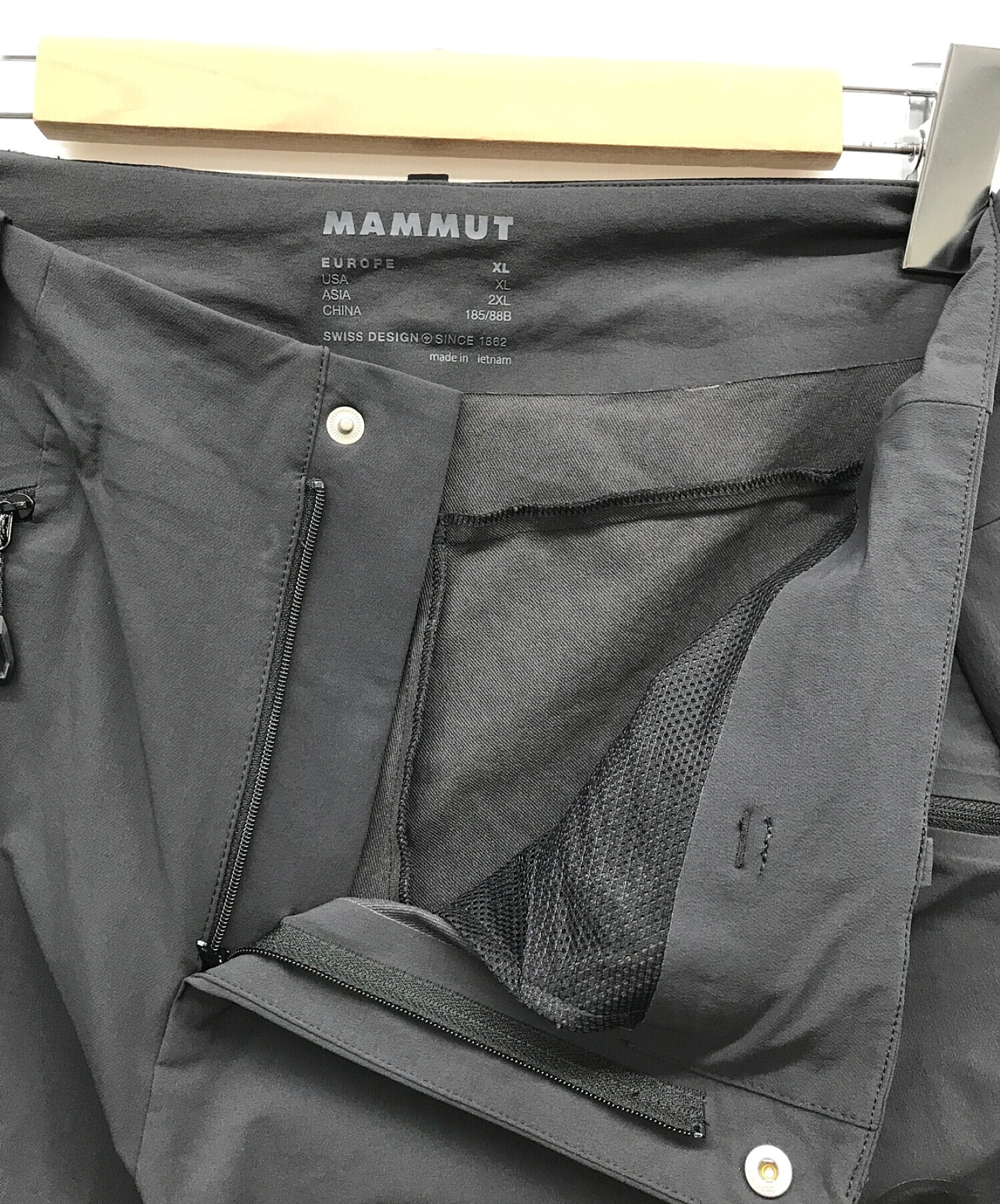 中古・古着通販】MAMMUT (マムート) ナイロンパンツ ブラック サイズ