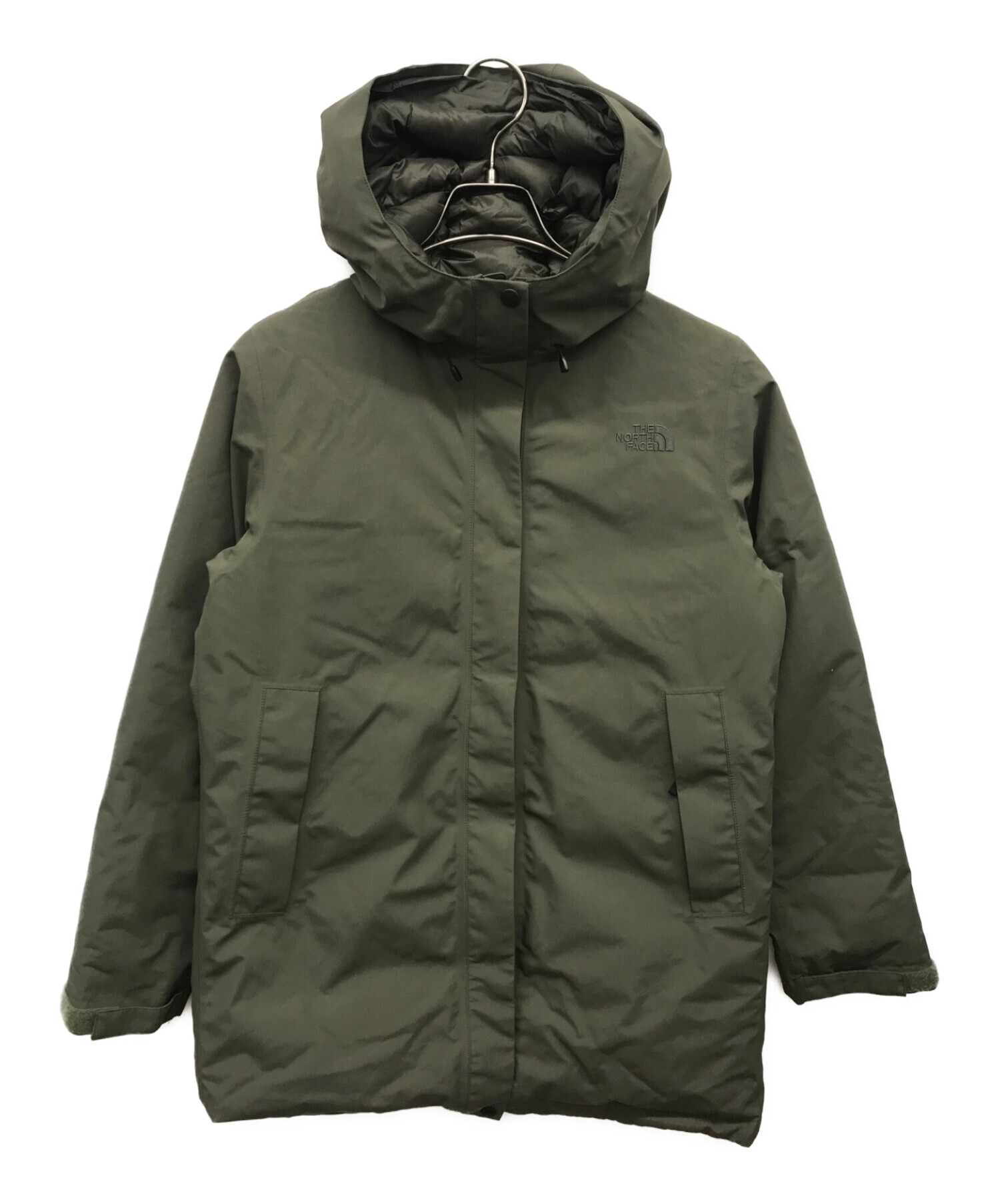 THE NORTH FACE (ザ ノース フェイス) マカルダウンコート カーキ サイズ:L