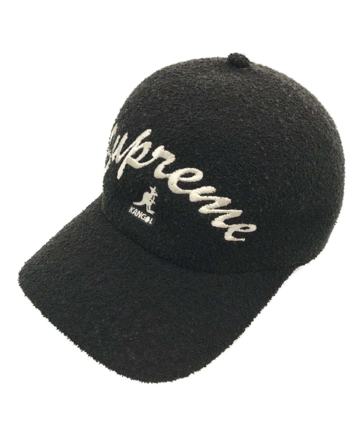 帽子Supreme Kangol Bermuda Spacecap ブラック 黒 - キャップ