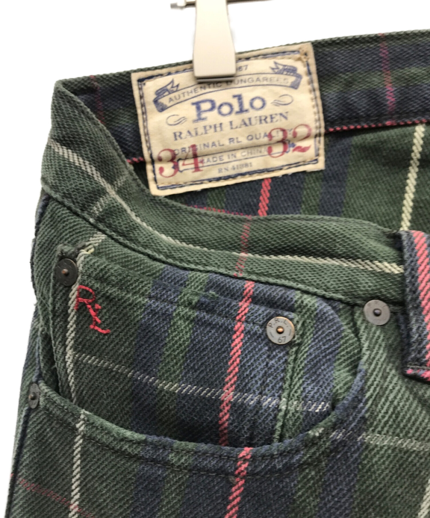 中古・古着通販】POLO RALPH LAUREN (ポロ・ラルフローレン) チェック