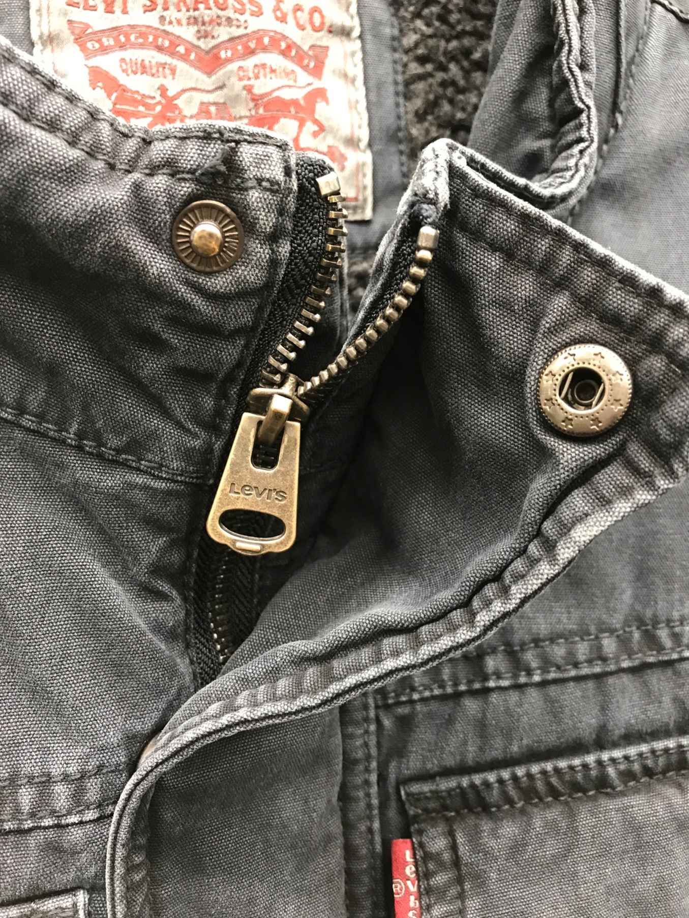 中古・古着通販】LEVI'S (リーバイス) 後染め裏ボアジャケット