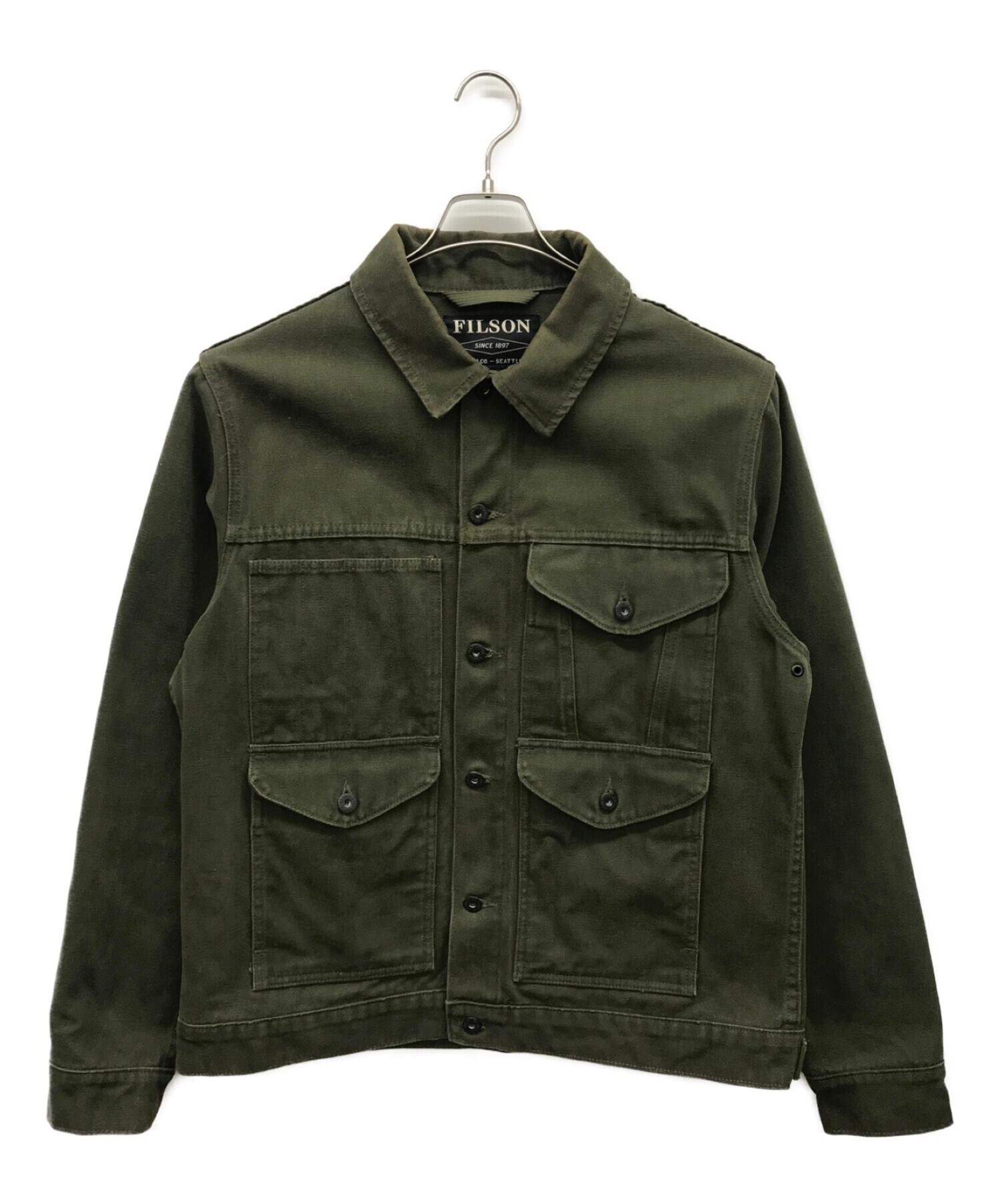 FILSON (フィルソン) デニムジャケット オリーブ サイズ:L