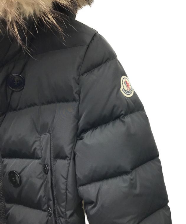 中古・古着通販】MONCLER (モンクレール) GENEVRIERファー付ダウン 