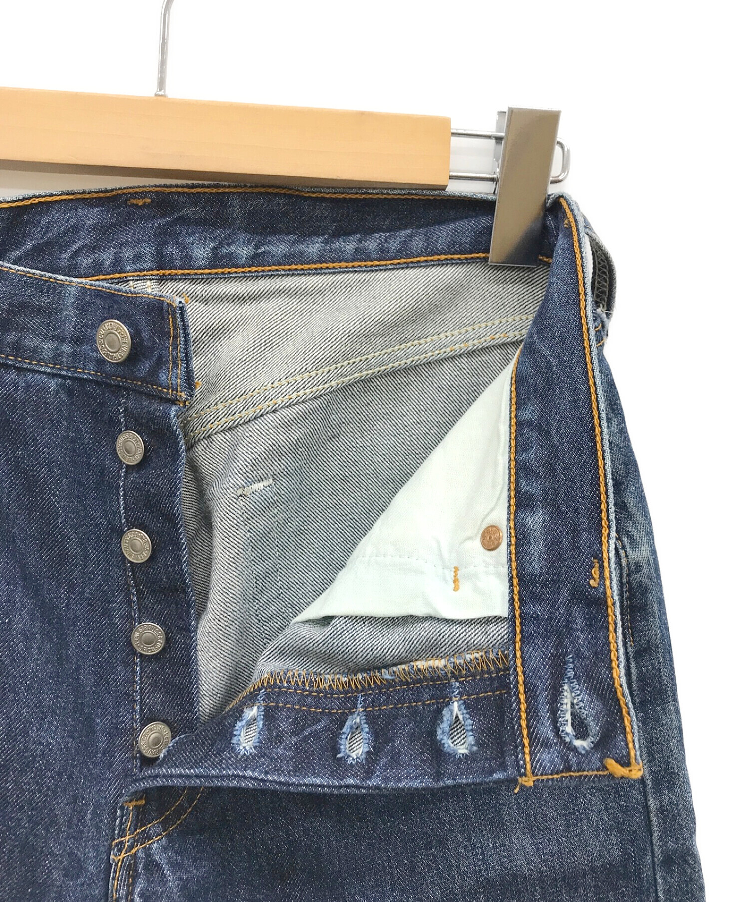 中古・古着通販】LEVI'S (リーバイス) デニムパンツ インディゴ サイズ