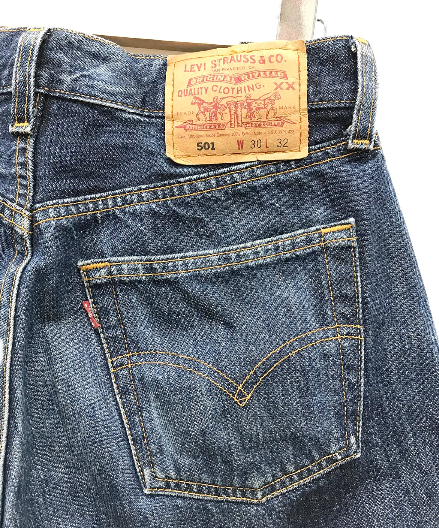 中古・古着通販】LEVI'S (リーバイス) デニムパンツ インディゴ サイズ