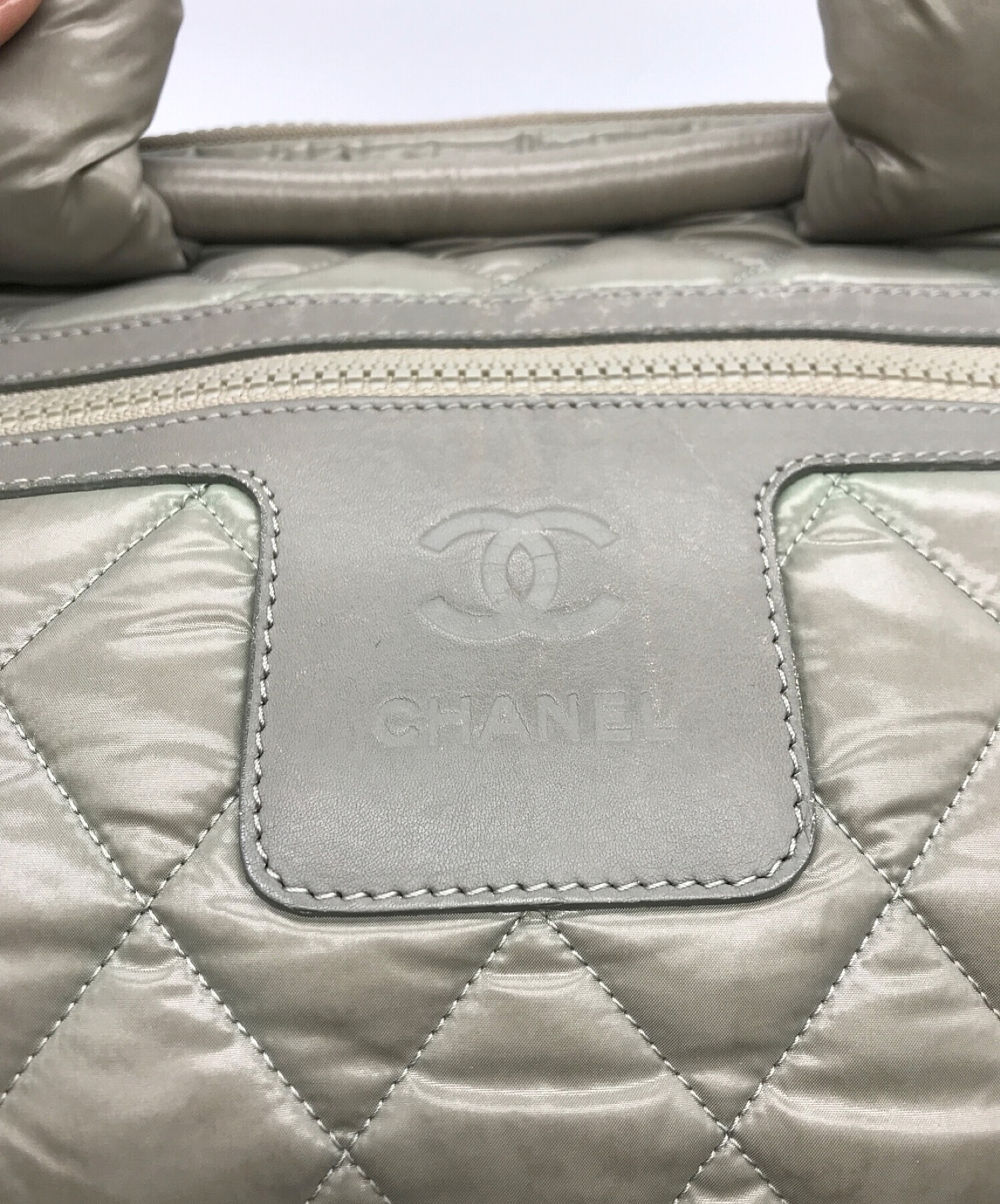 中古・古着通販】CHANEL (シャネル) コココクーンボストンバッグ