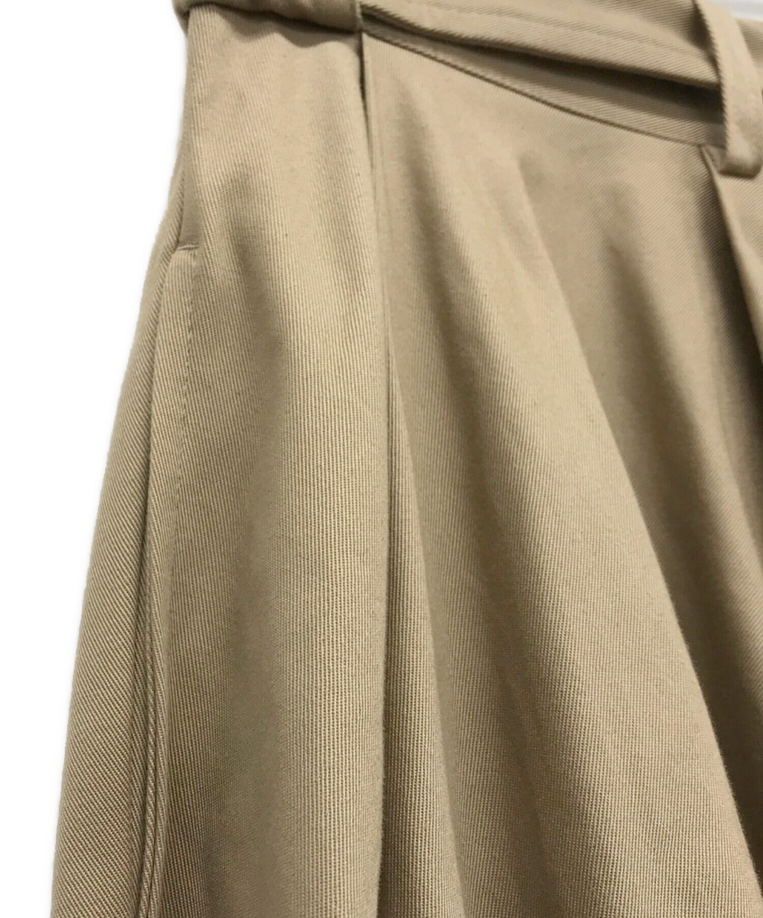 foufou (フーフー) new big flare trench skirt ベージュ サイズ:1