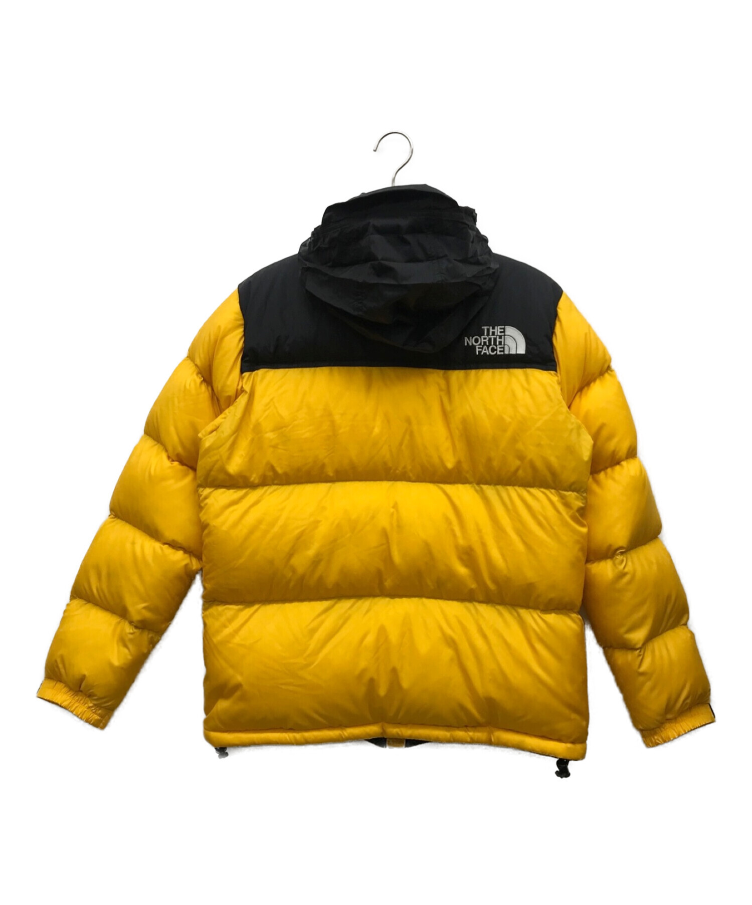 THE NORTH FACE (ザ ノース フェイス) ヌプシダウンジャケット イエロー サイズ:M