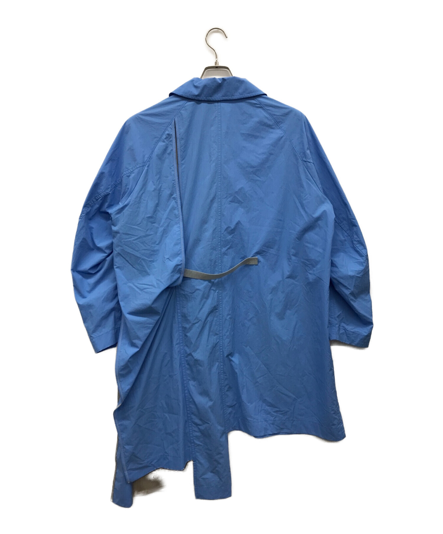 【SALE高品質】新品未使用 LAブランド 大空のスカイブルー綺麗色アート春アウター スプリングコート