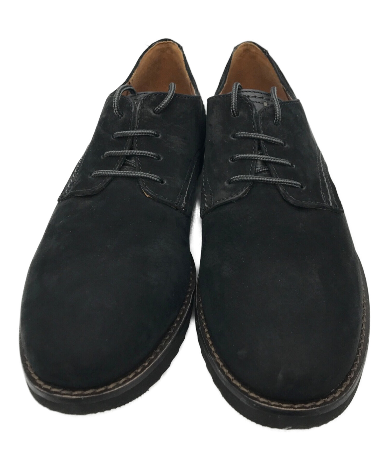 中古・古着通販】CLARKS (クラークス) スウェードシューズ ブラック