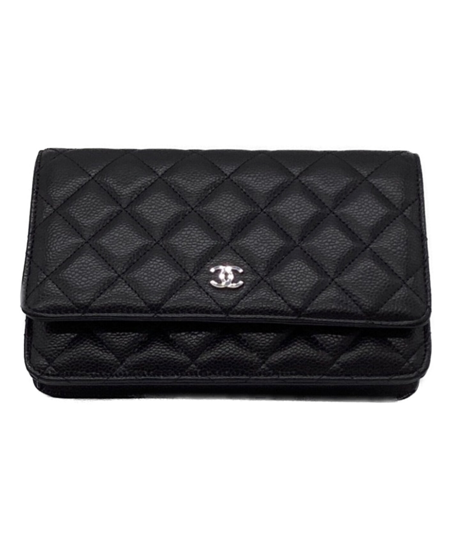 中古・古着通販】CHANEL (シャネル) クラシックチェーンウォレット ブラック｜ブランド・古着通販 トレファク公式【TREFAC  FASHION】スマホサイト