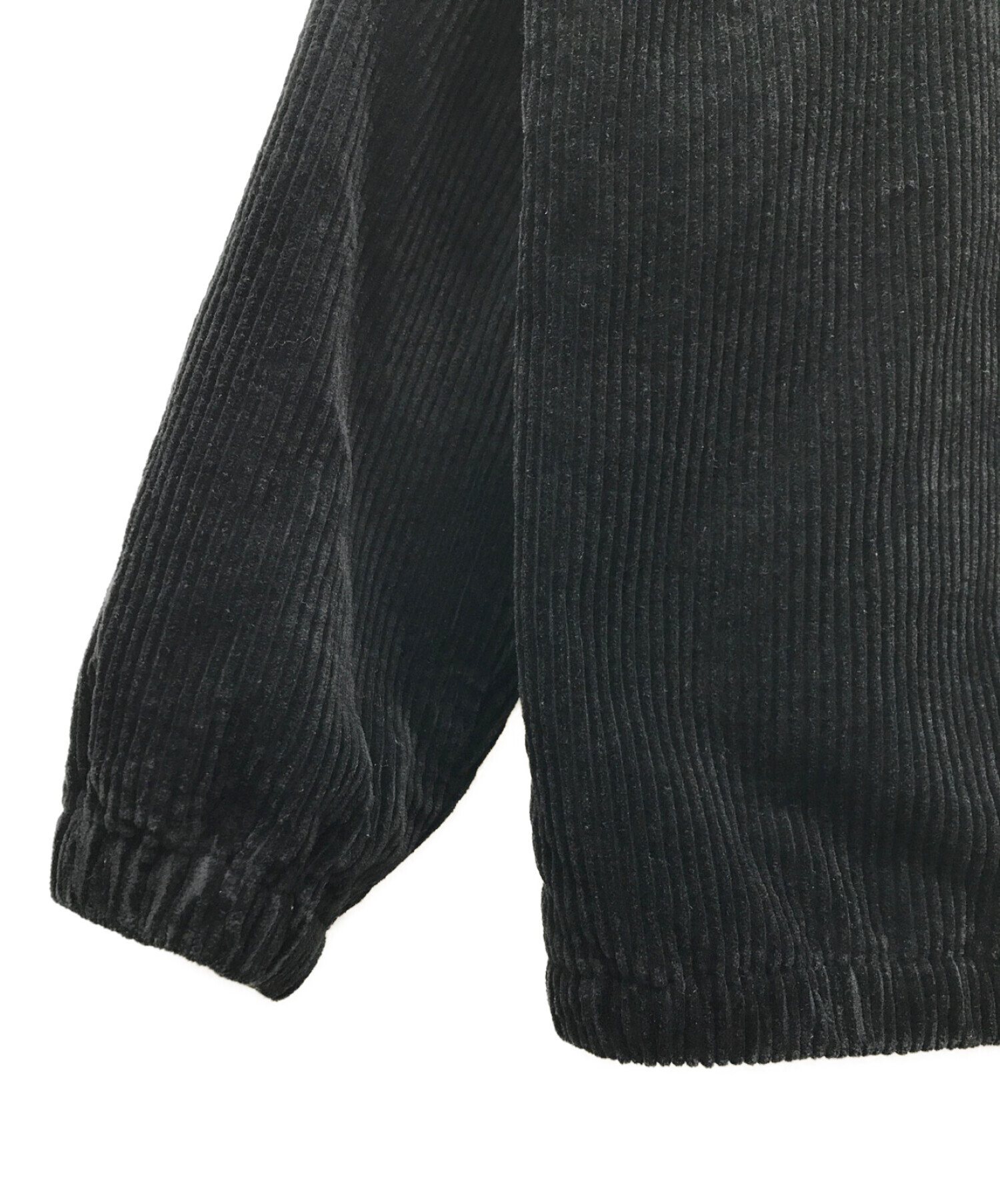 FTC (エフティーシー) コーデュロイジャケット ブラック サイズ:L