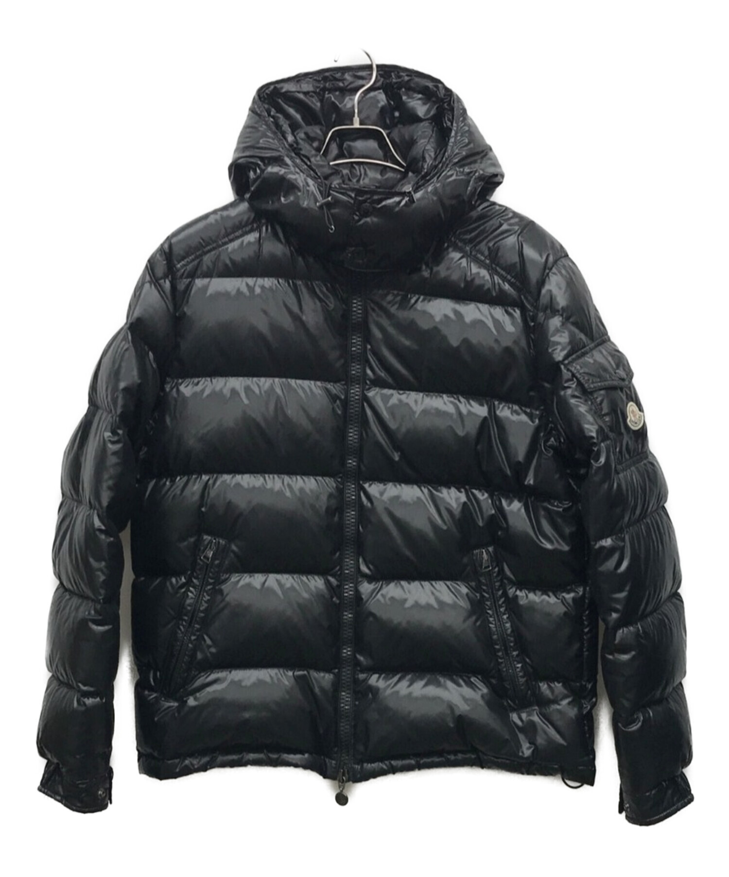 中古・古着通販】MONCLER (モンクレール) ダウンジャケット ブラック ...