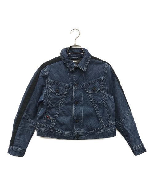 最新最全の DIESEL Sサイズ ワンピース デニムジャケット ライダース G 