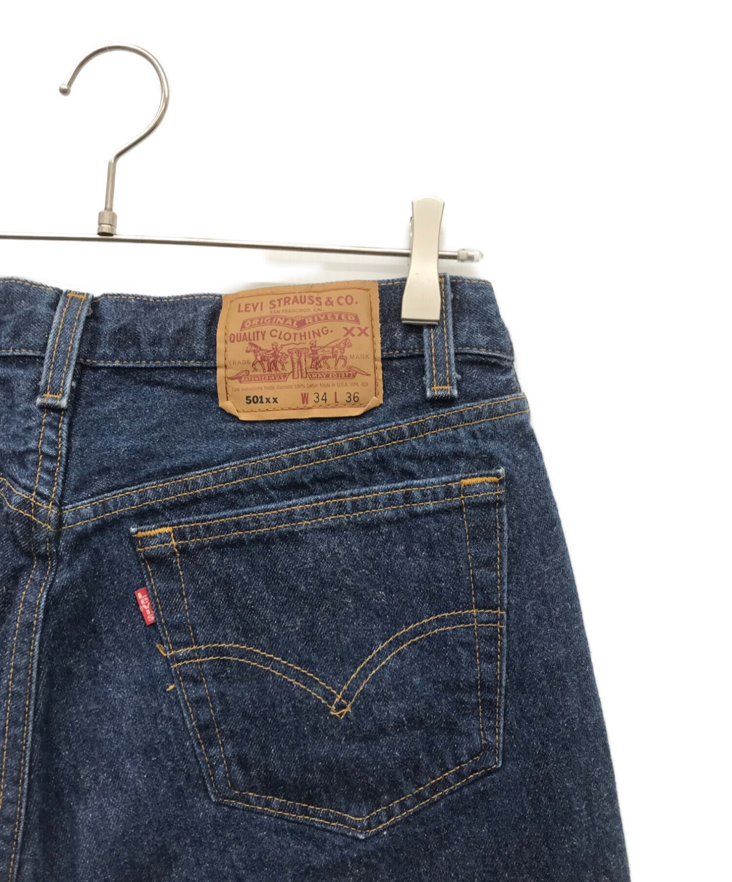 中古・古着通販】LEVI'S (リーバイス) デニムパンツ インディゴ サイズ