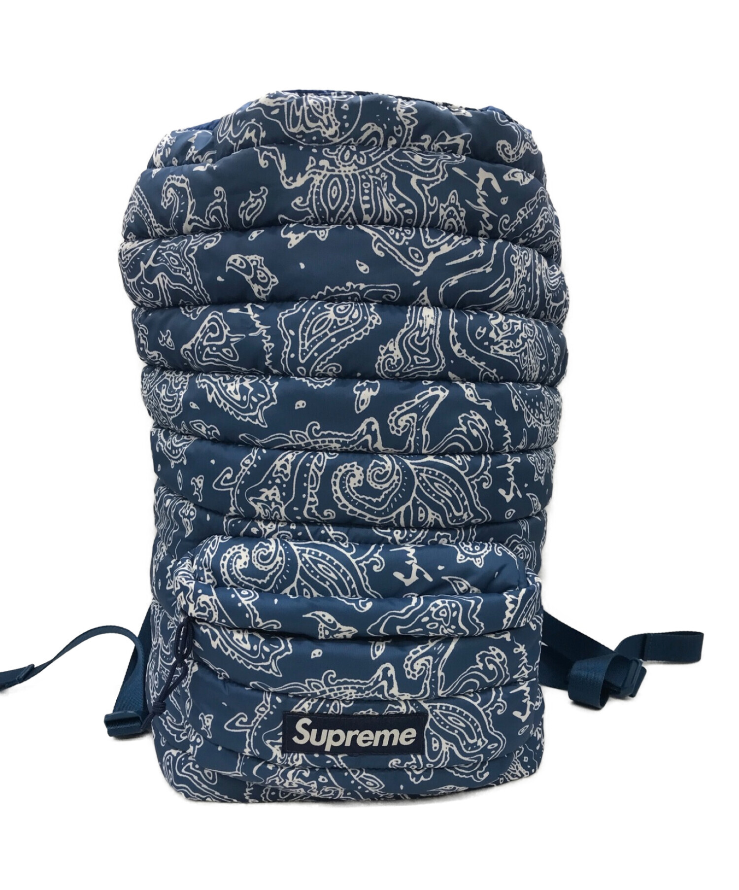 中古・古着通販】Supreme (シュプリーム) Puffer Backpack ブルー