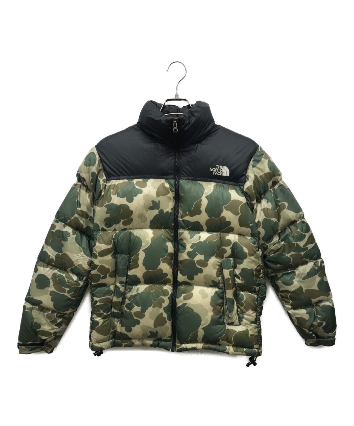 THE NORTH FACE (ザ ノース フェイス) ヌプシダウンジャケット カーキ サイズ:M