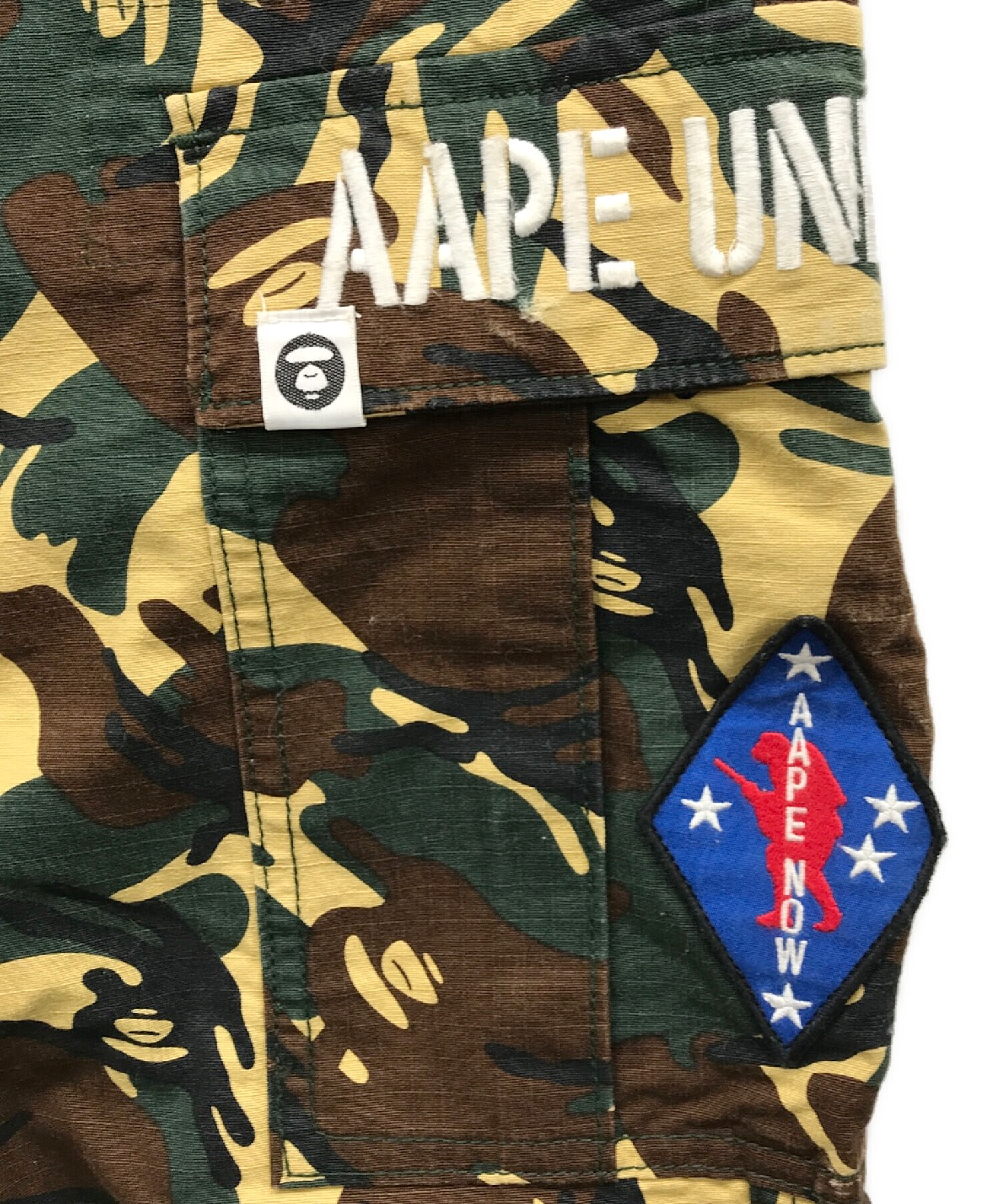 中古・古着通販】A BATHING APE (アベイシングエイプ) 迷彩柄パンツ ...