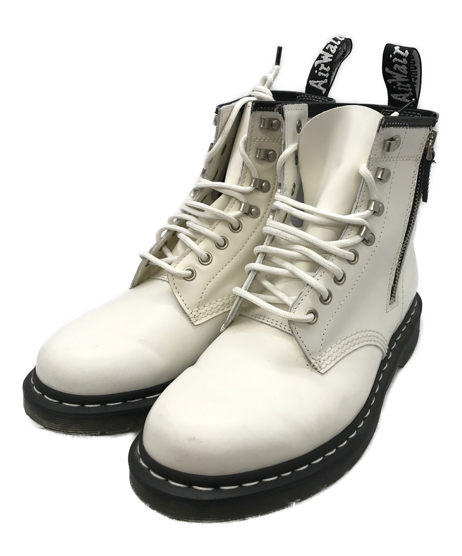 Dr.Martens (ドクターマーチン) 8ホールブーツ ホワイト サイズ:UK7