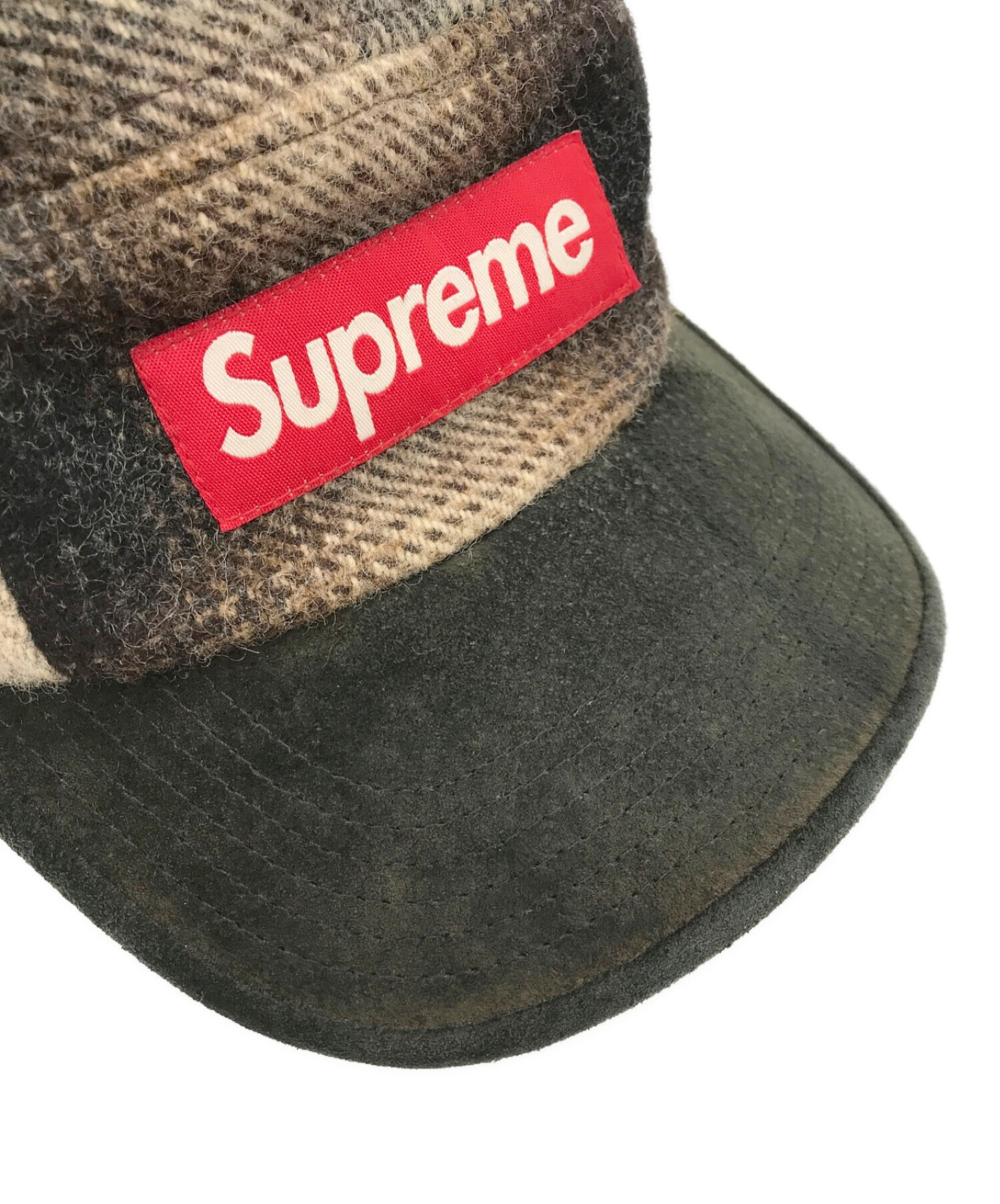 Supreme Suede Visor Camp Cap - 帽子