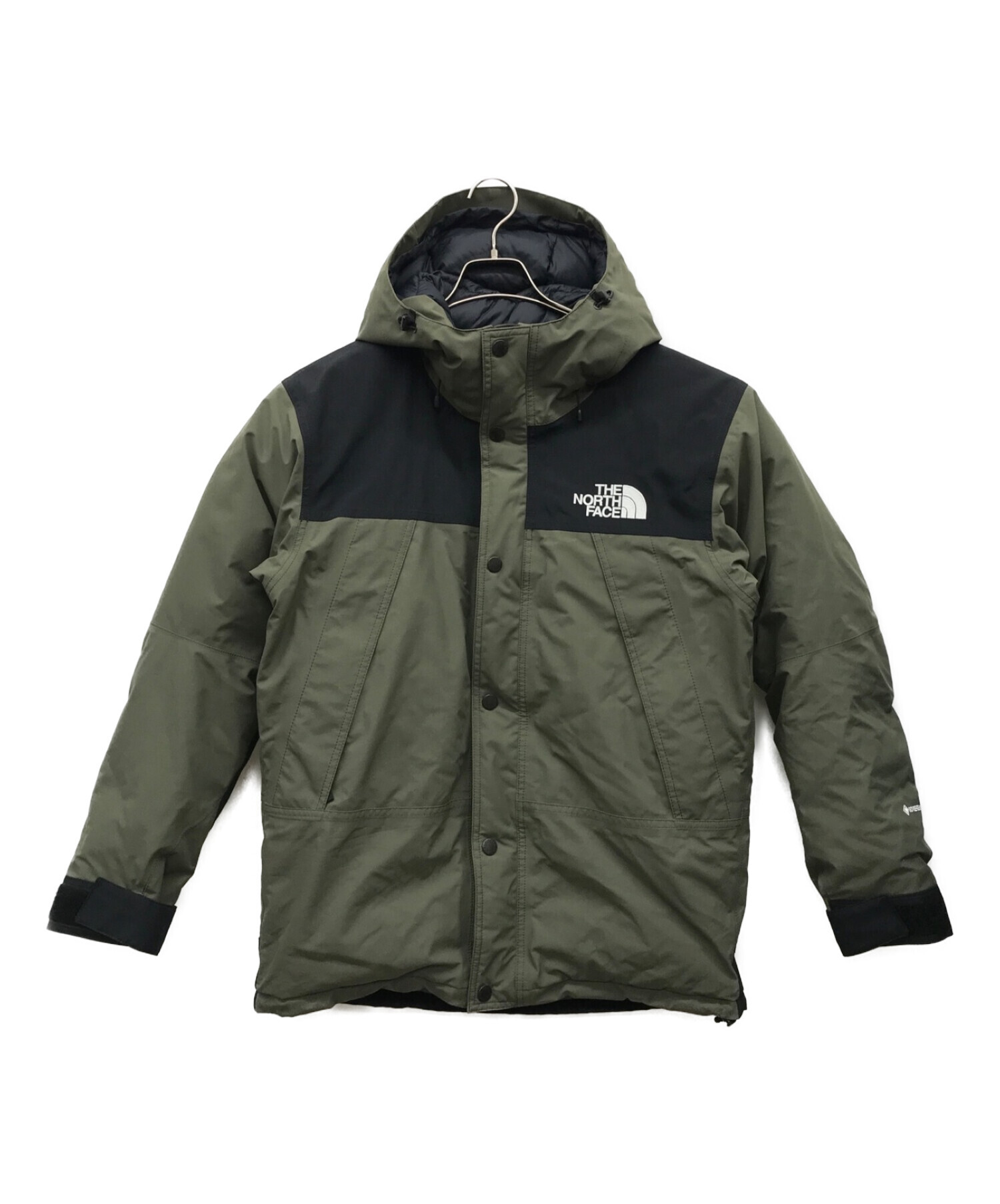 THE NORTH FACE (ザ ノース フェイス) ダウンジャケット カーキ サイズ:M