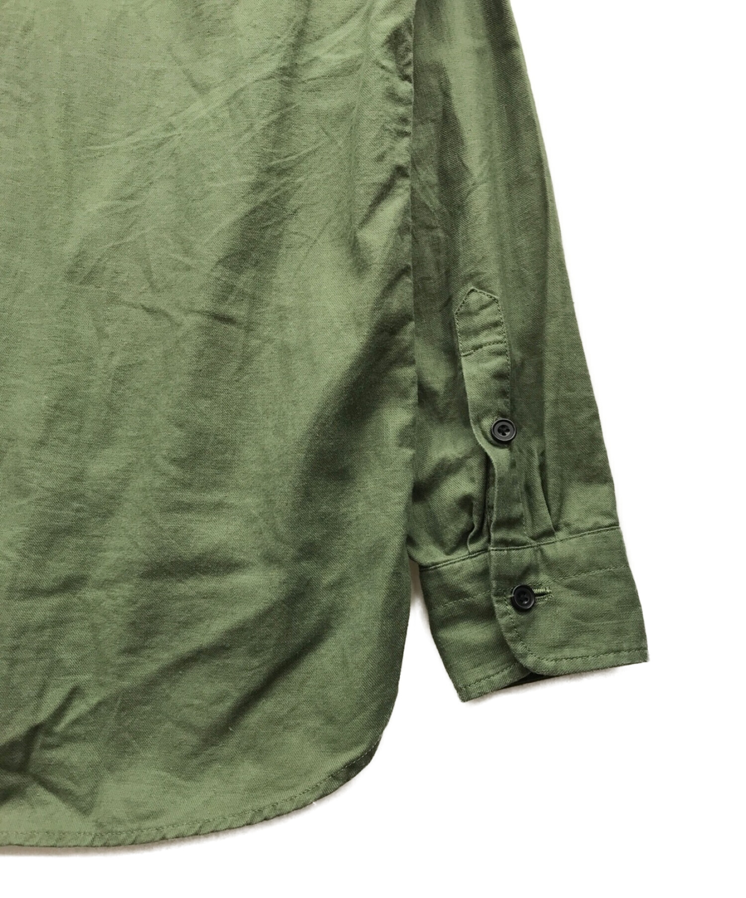 KICS DOCUMENT. (キクスドキュメント) シャツジャケット グリーン サイズ:5