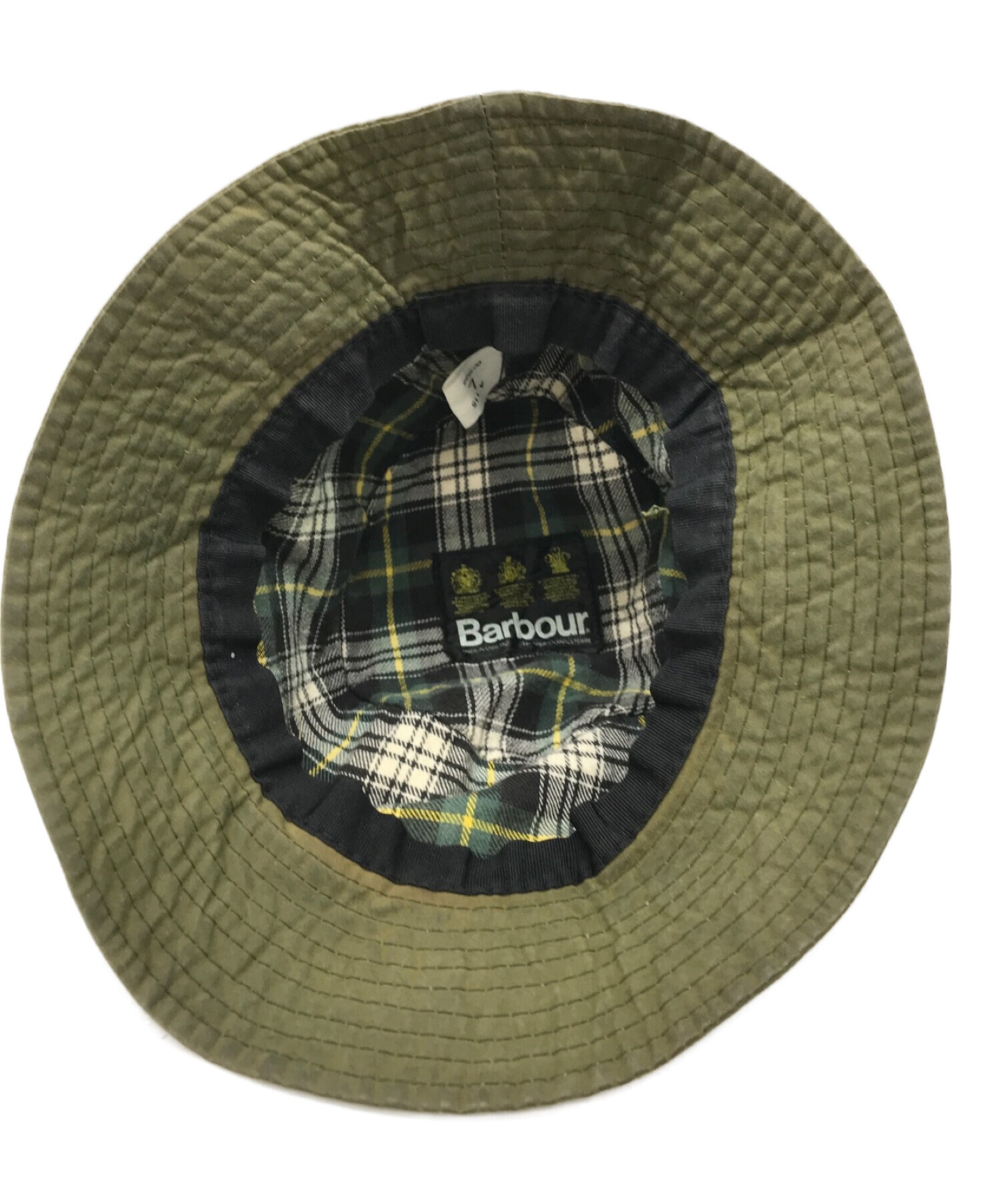 中古・古着通販】Barbour (バブアー) オイルドバケットハット カーキ