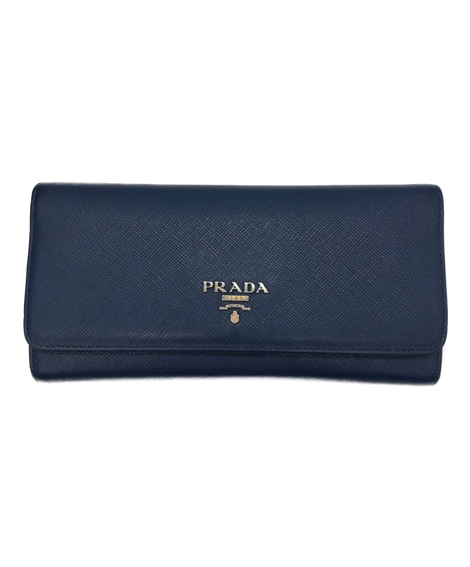 中古・古着通販】PRADA (プラダ) 長財布 ブルー｜ブランド・古着通販