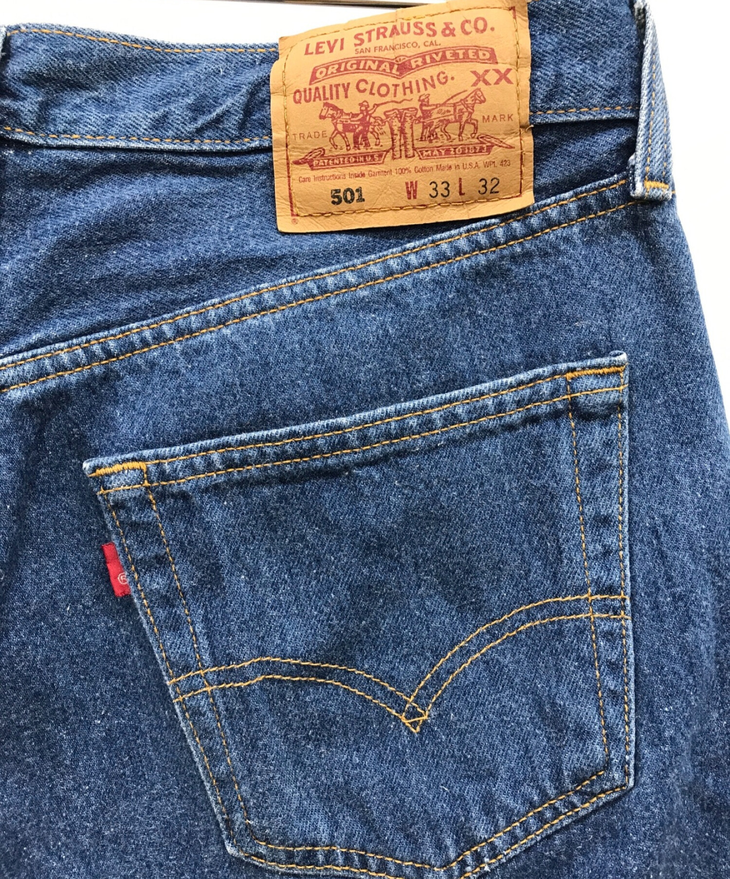 中古・古着通販】LEVI'S (リーバイス) デニムパンツ インディゴ サイズ