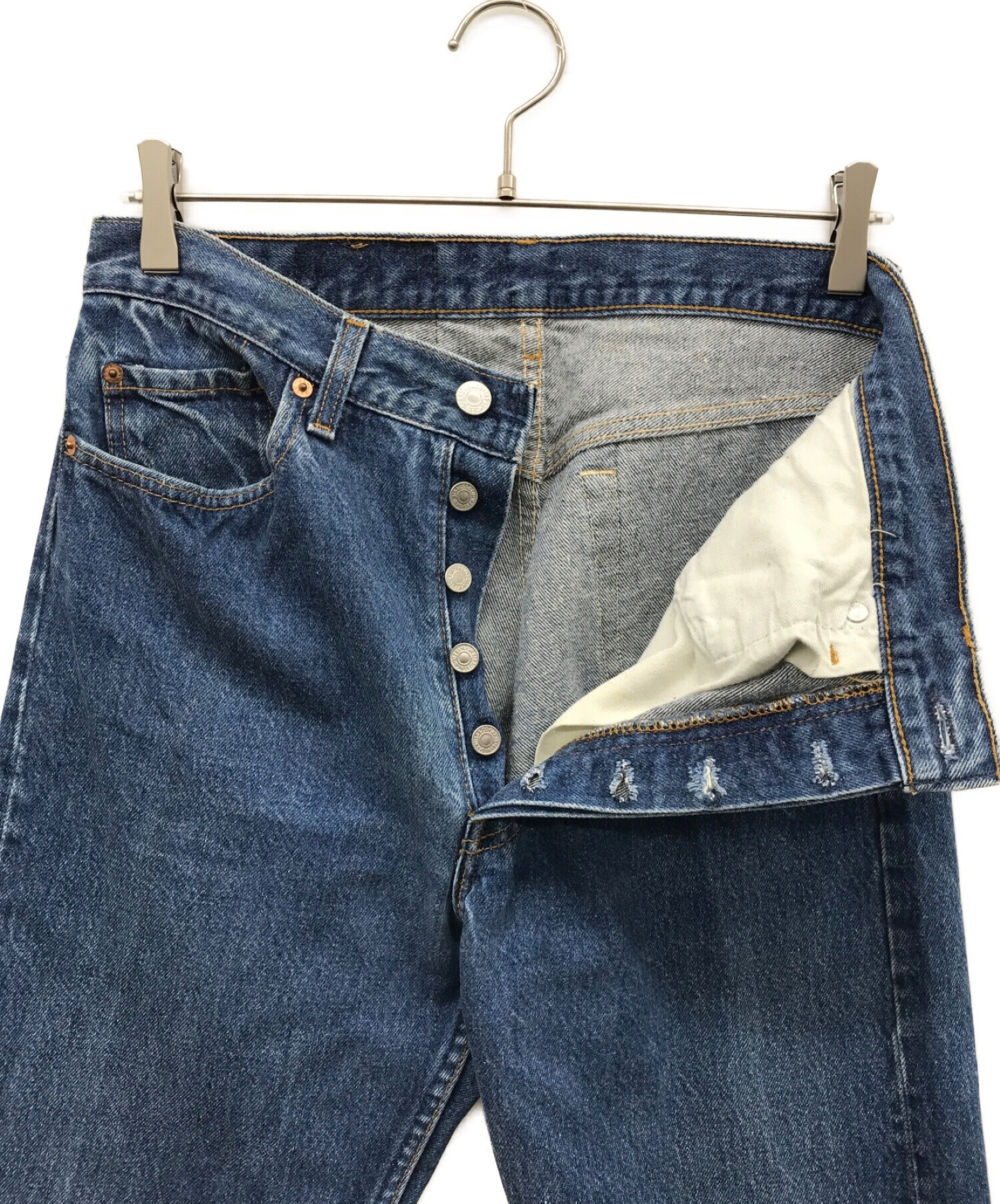 中古・古着通販】LEVI'S (リーバイス) デニムパンツ インディゴ サイズ