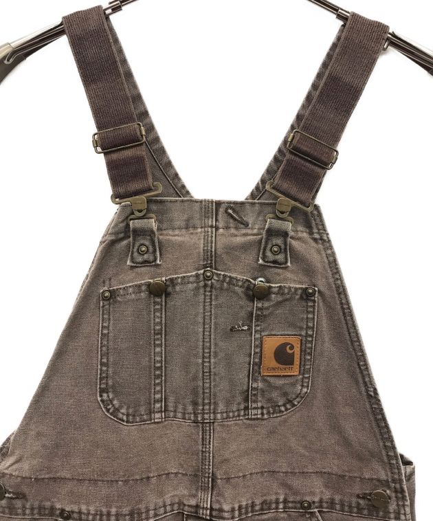 中古・古着通販】CarHartt (カーハート) オーバーオール ブラウン 