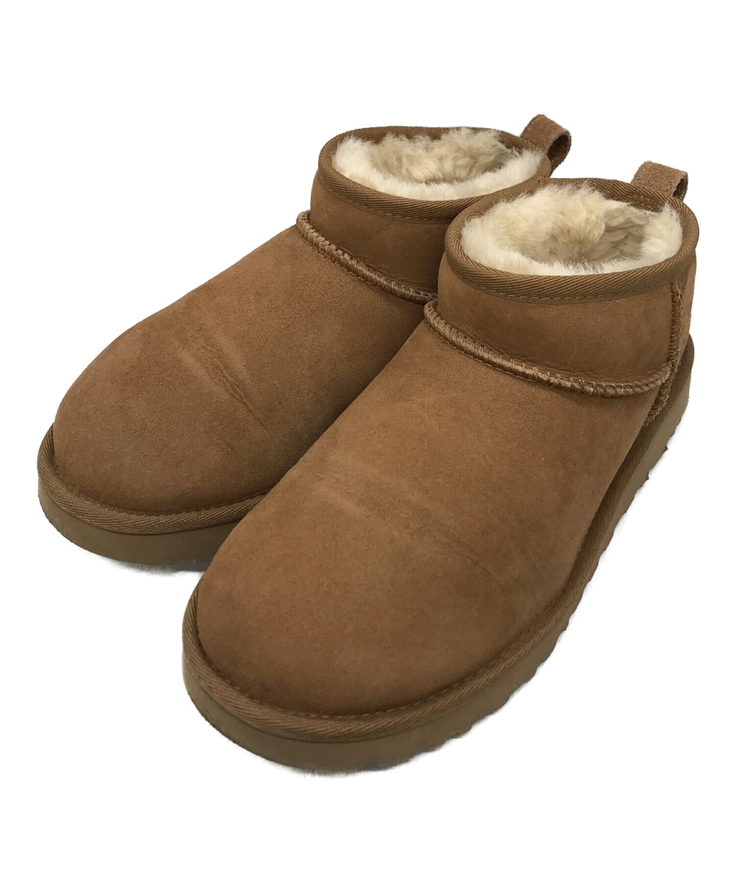 UGG (アグ) ムートンブーツ ブラウン サイズ:USA 8