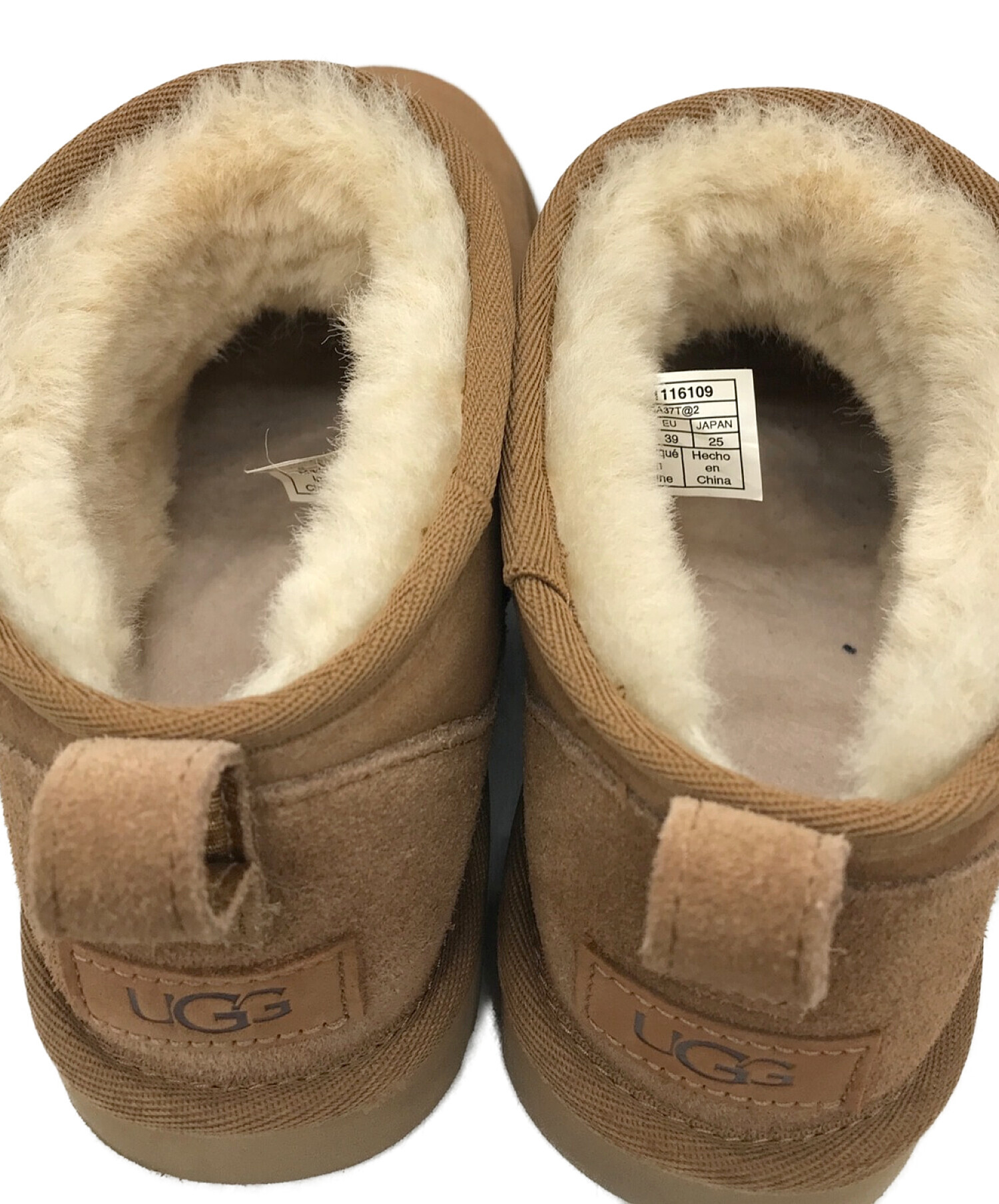 UGG (アグ) ムートンブーツ ブラウン サイズ:USA 8