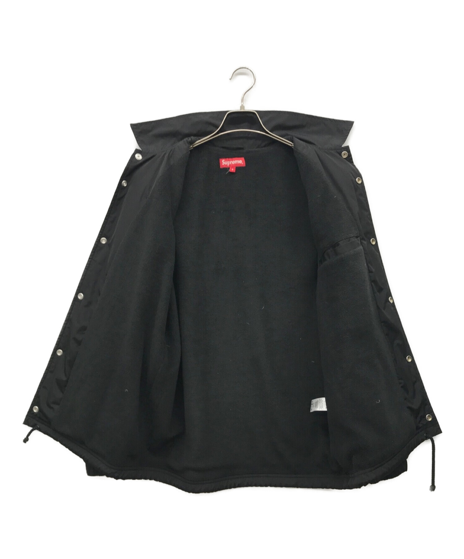 SUPREME (シュプリーム) OLD ENGLISHコーチジャケット ブラック サイズ:S