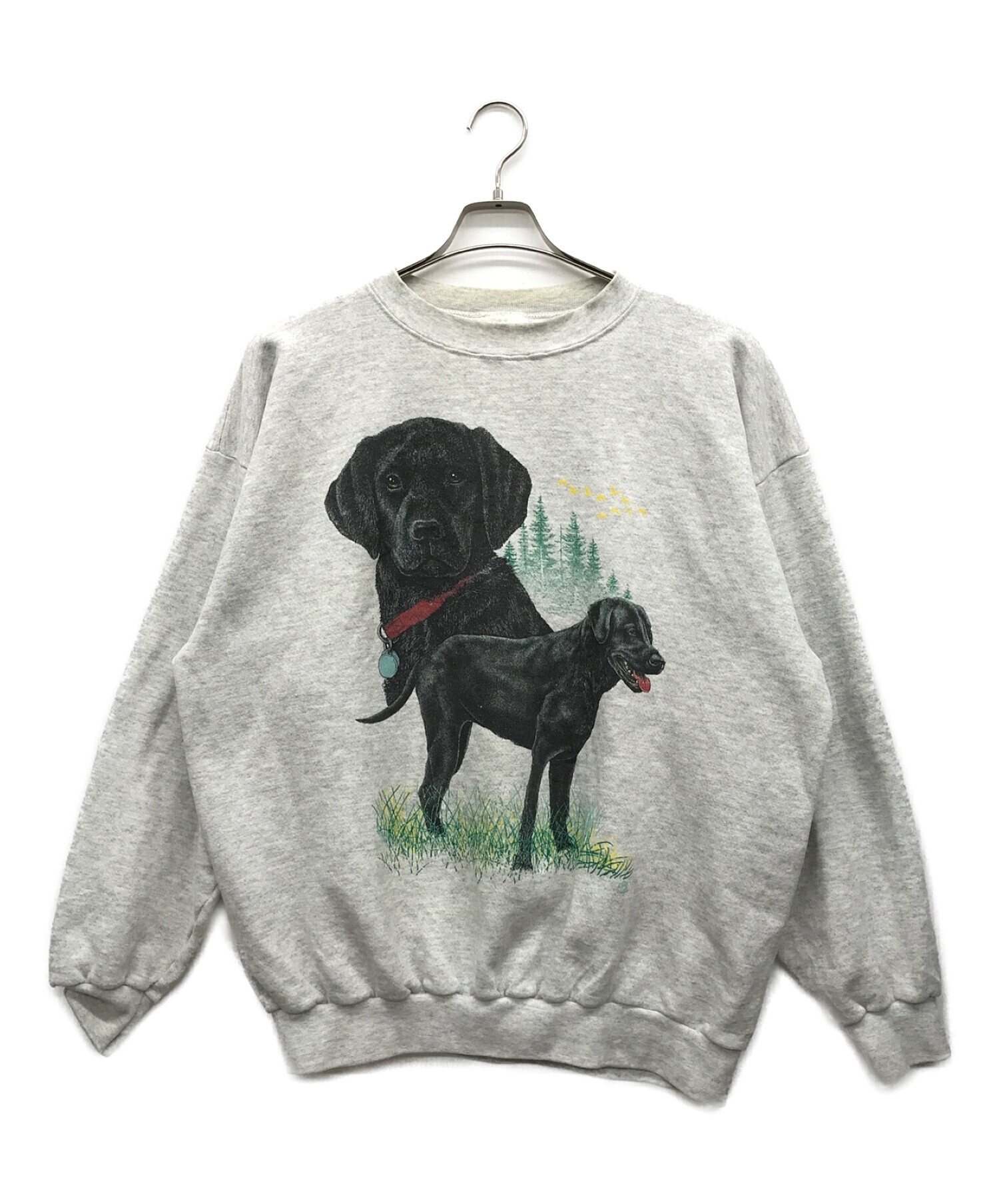 TULTEX スウェット グレー 犬 ドッグ ビーグル 90s M - dzhistory.com