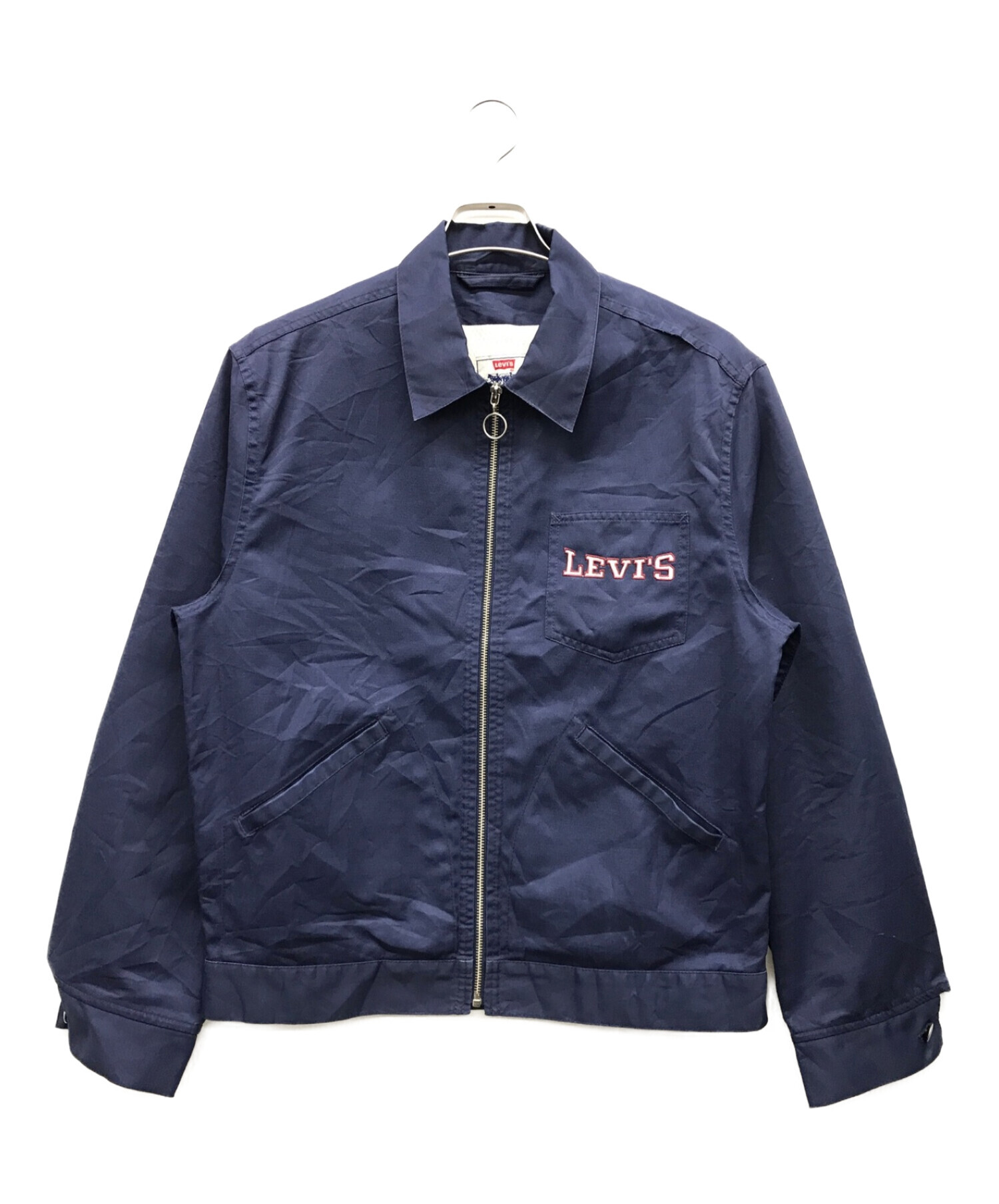 LEVI'S (リーバイス) nylon ringzip jacket ネイビー サイズ:S