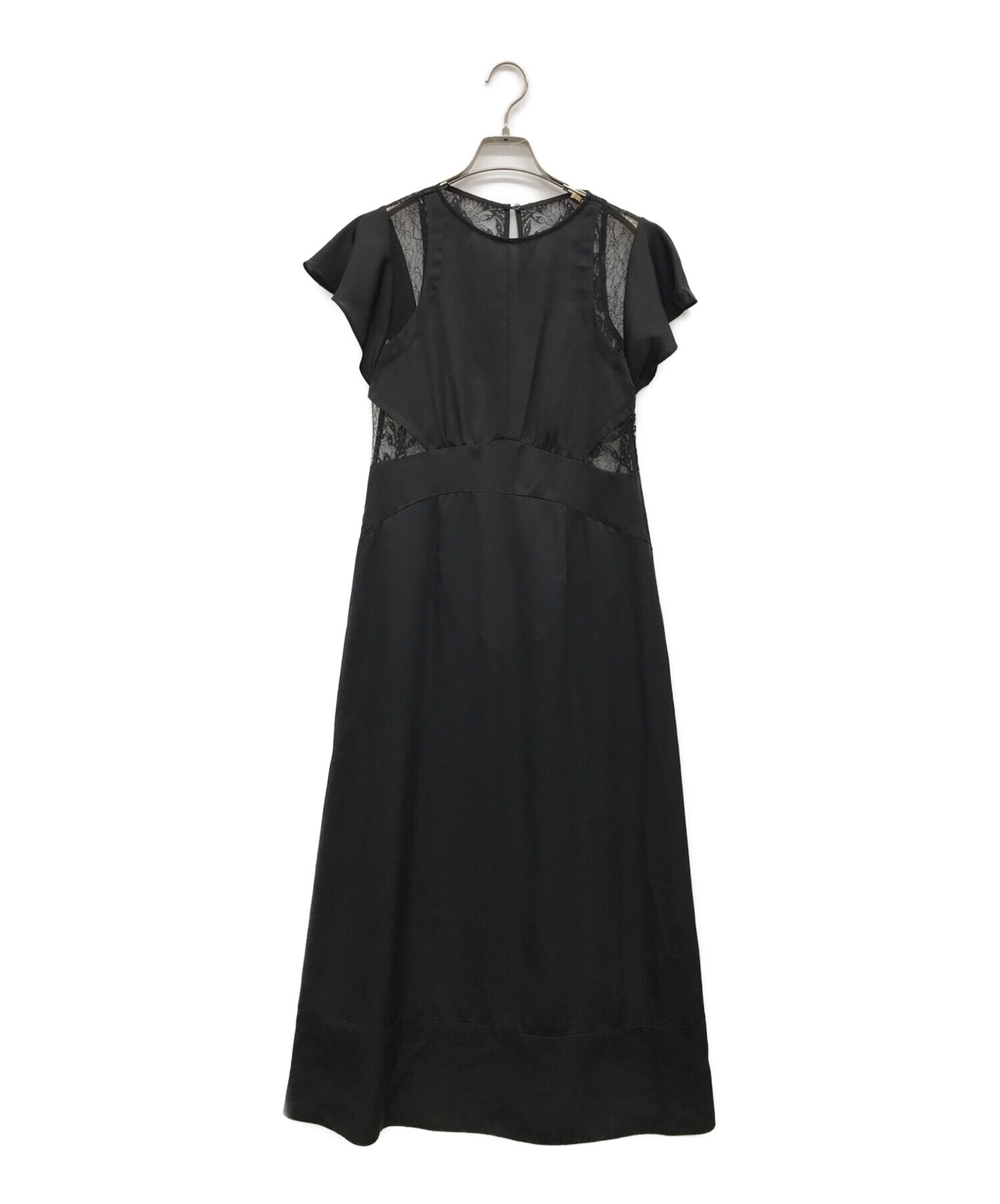Snidel (スナイデル) バックシャンレースドレス ブラック サイズ:1