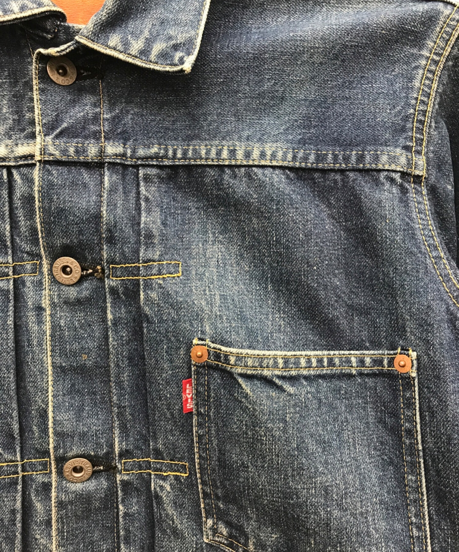 中古・古着通販】LEVI'S (リーバイス) 1st復刻デニムジャケット