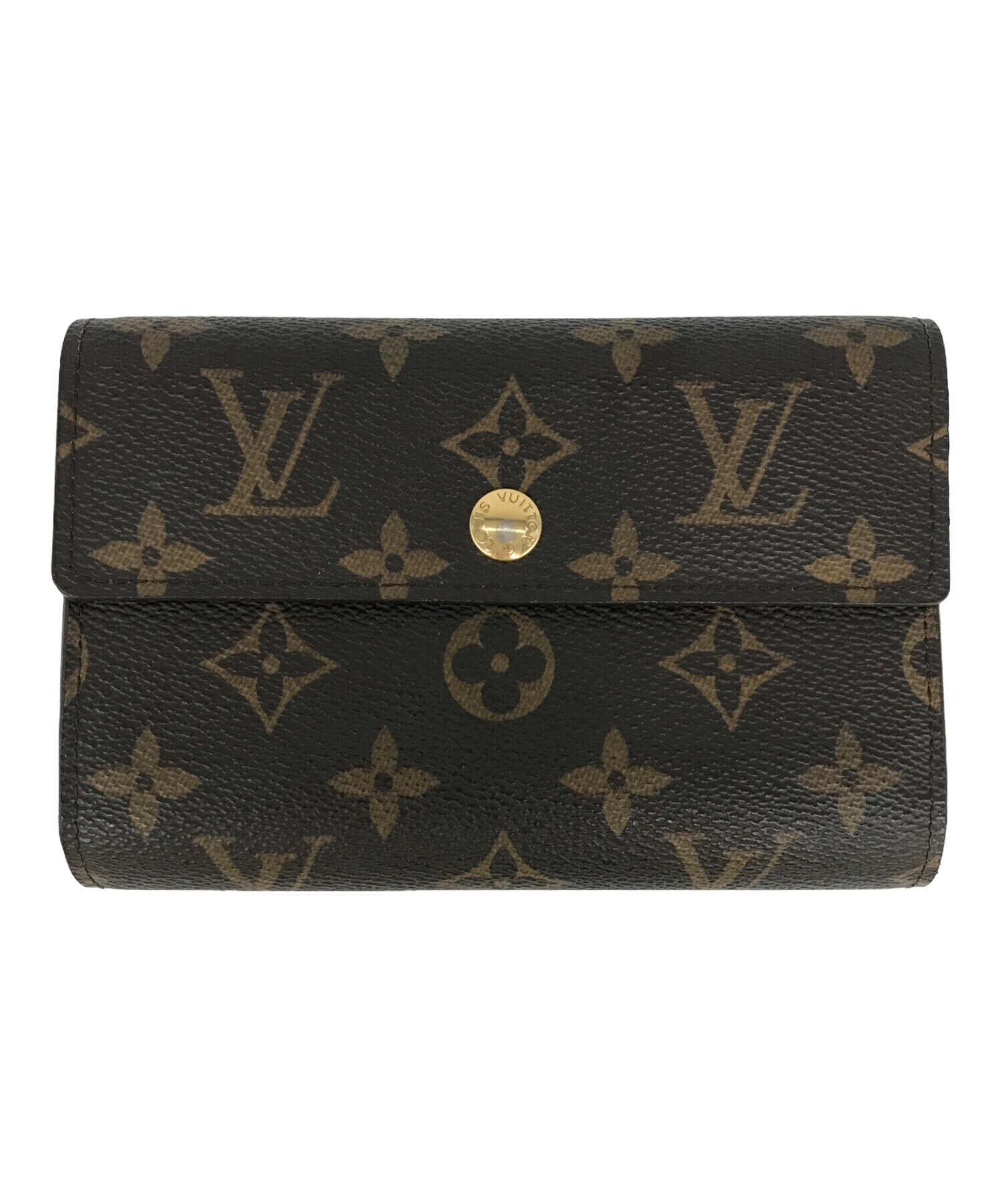 中古・古着通販】LOUIS VUITTON (ルイ ヴィトン) 折りたたみ財布 ブラウン｜ブランド・古着通販 トレファク公式【TREFAC  FASHION】スマホサイト