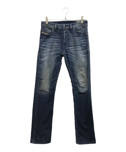 【中古・古着通販】DIESEL (ディーゼル) ダメージデニムパンツ インディゴ サイズ:28｜ブランド・古着通販 トレファク公式【TREFAC  FASHION】スマホサイト