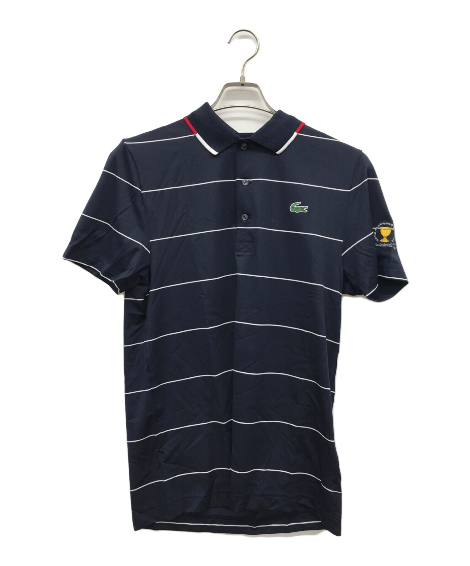 中古・古着通販】LACOSTE (ラコステ) ポロシャツ ネイビー サイズ:3 未