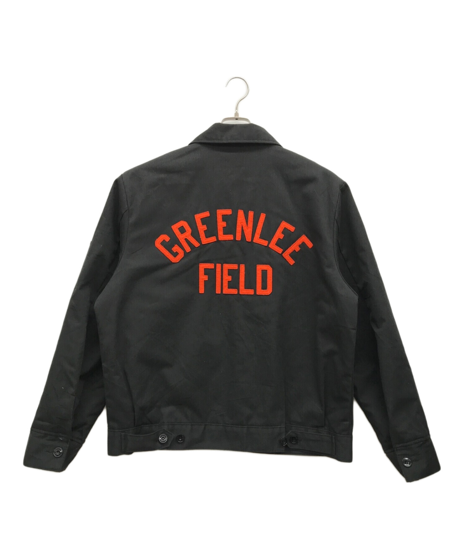 EBBETS FIELD FLANNELS (エベッツフィールドフランネルズ) ジップアップジャケット ブラック サイズ:LR