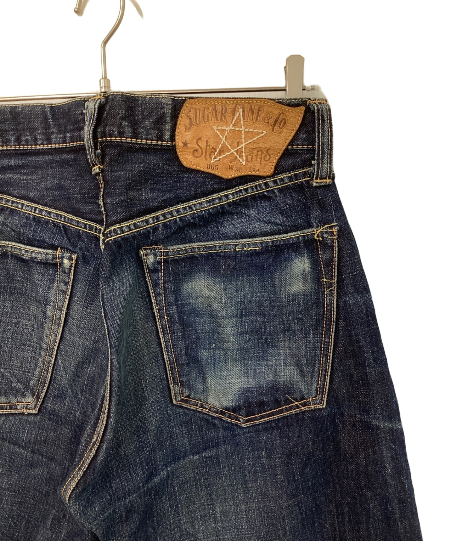 中古・古着通販】SUGAR CANE (シュガーケーン) UNION STAR JEANS ブルー サイズ:W30L34｜ブランド・古着通販  トレファク公式【TREFAC FASHION】スマホサイト