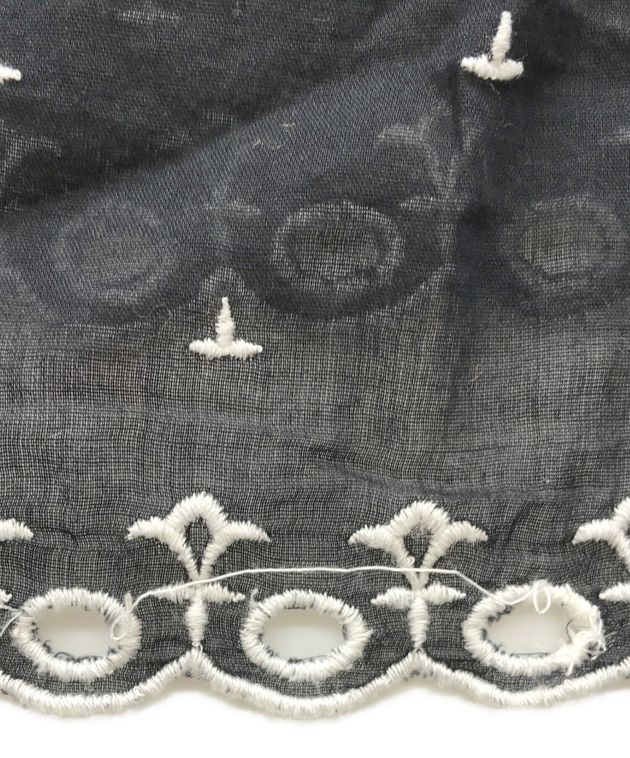 ISABEL MARANT ETOILE (イザベルマランエトワール) 刺繍ワンピース ブラック サイズ:36