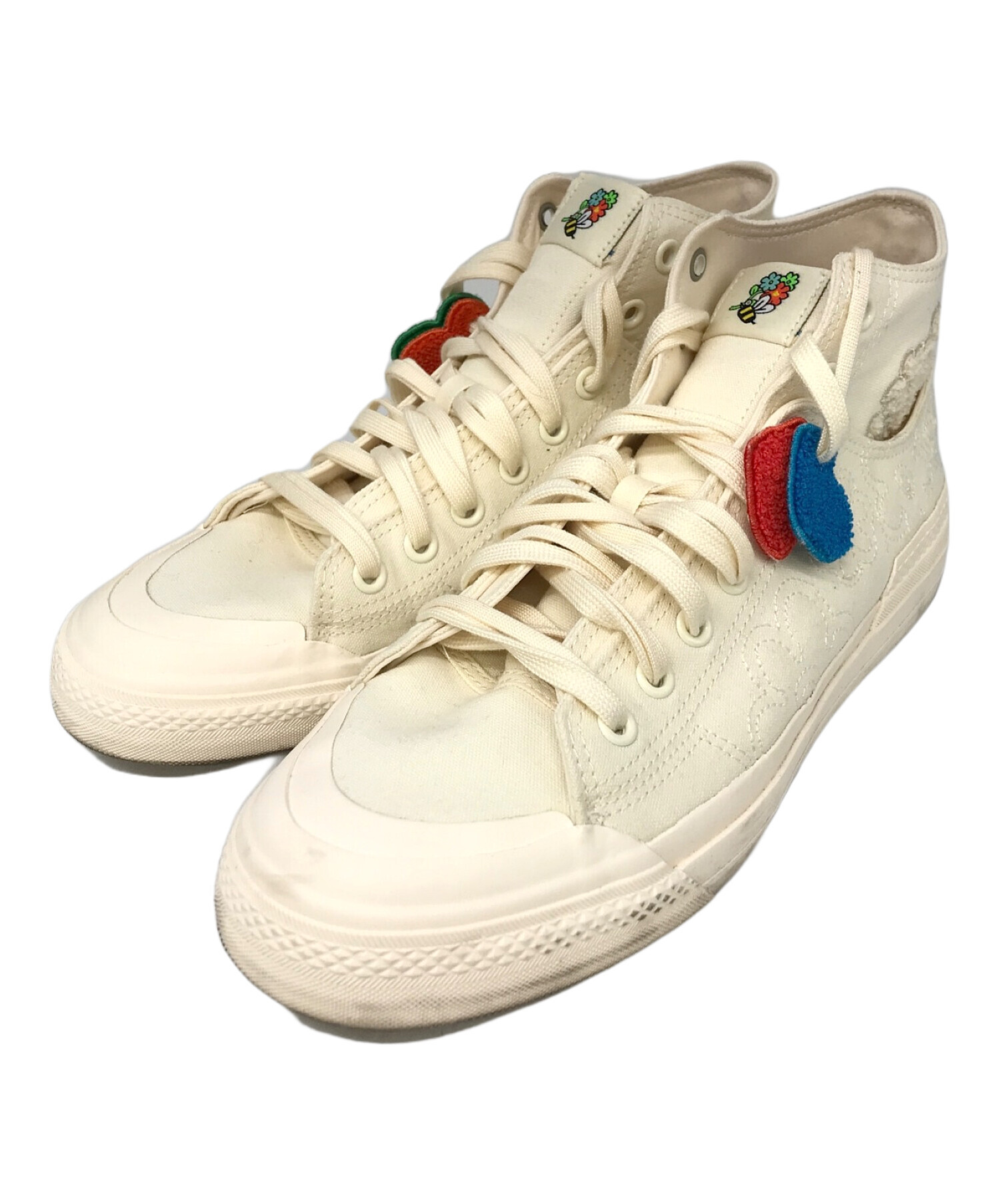 中古・古着通販】adidas originals (アディダスオリジナル) ハイカットスニーカー アイボリー サイズ:US11｜ブランド・古着通販  トレファク公式【TREFAC FASHION】スマホサイト