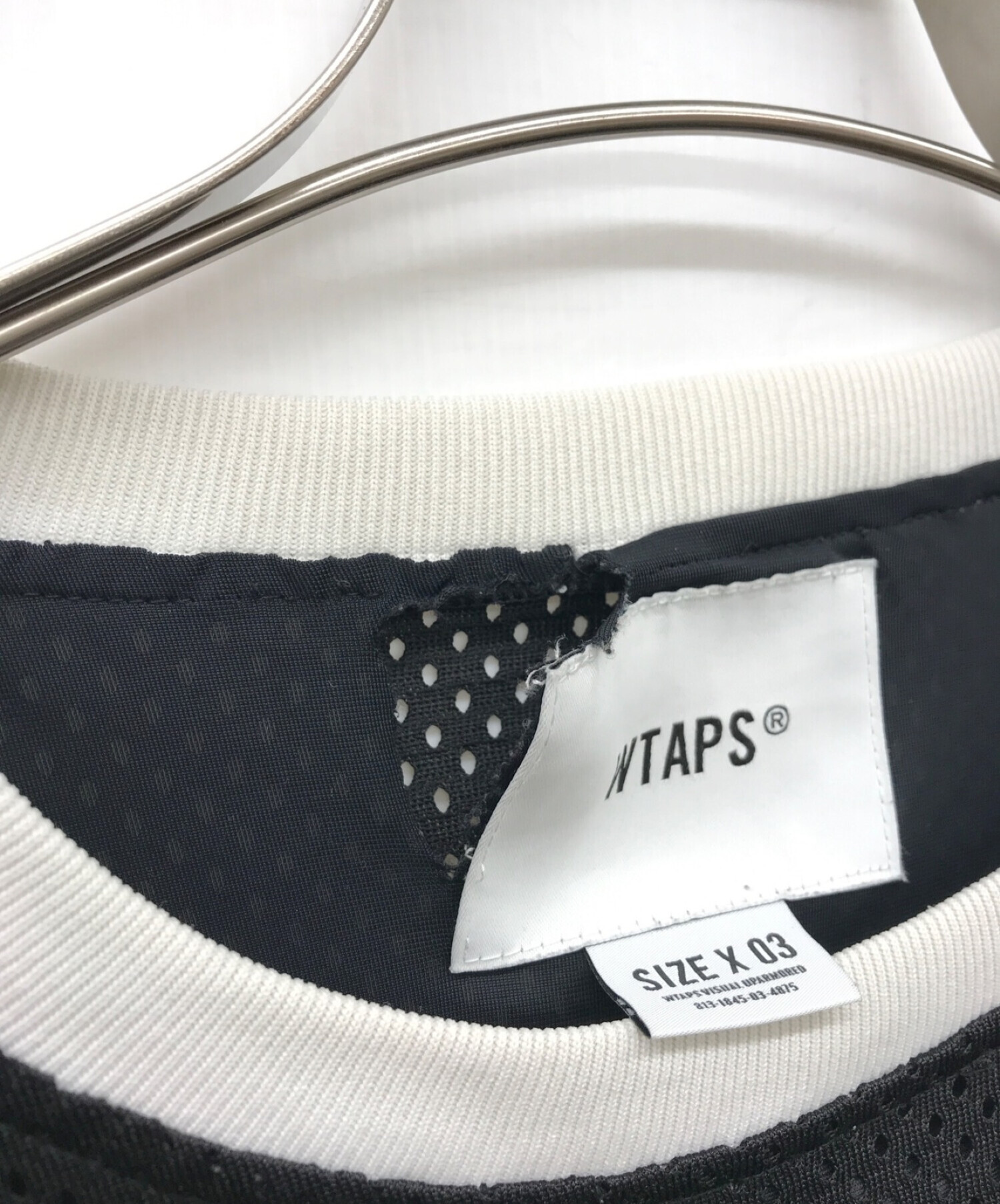 中古・古着通販】WTAPS (ダブルタップス) ホッケーシャツ ブラック サイズ:SIZE X 03｜ブランド・古着通販 トレファク公式【TREFAC  FASHION】スマホサイト