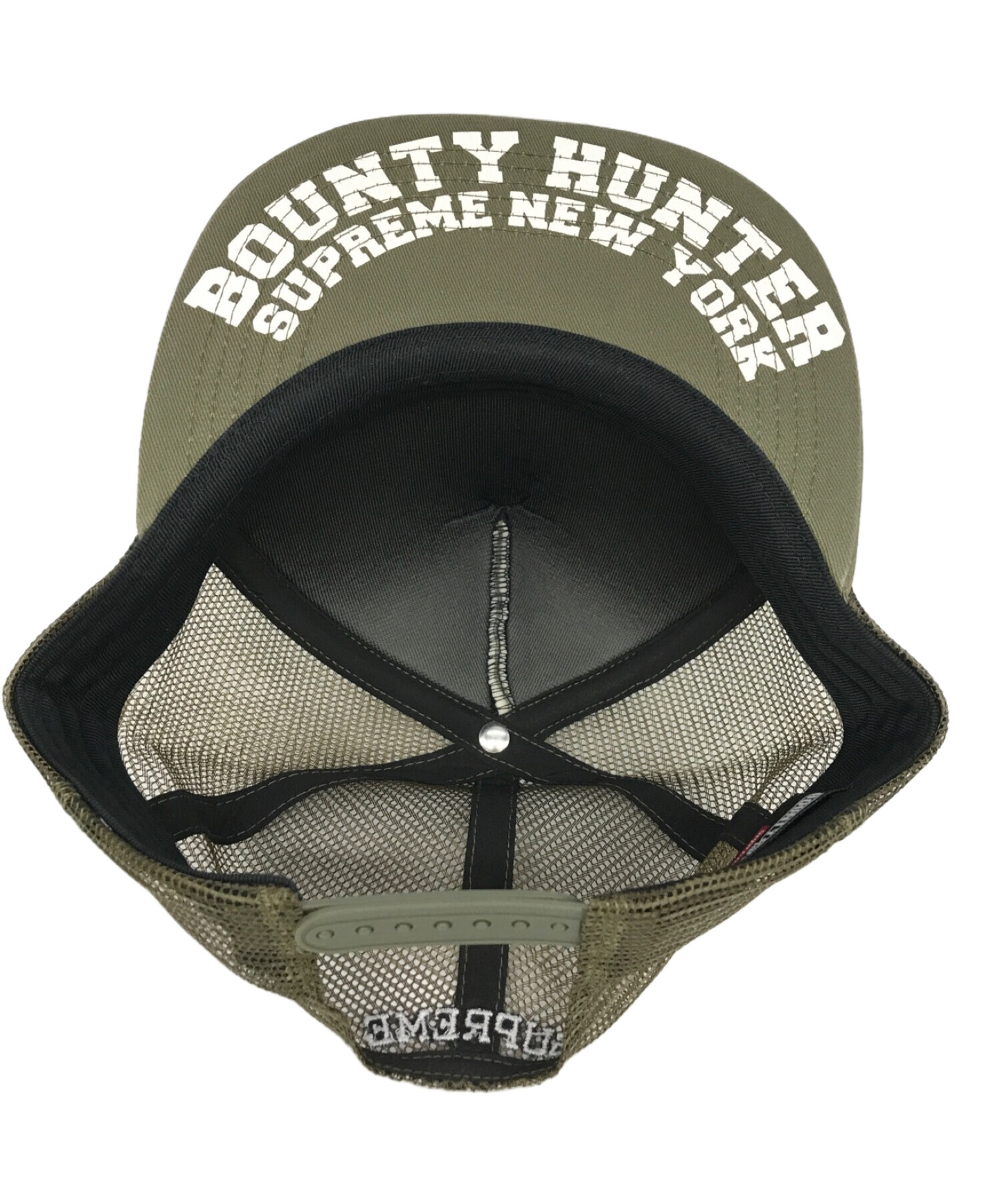 Supreme (シュプリーム) BOUNTY HUNTER (バウンティハンター) キャップ オリーブ