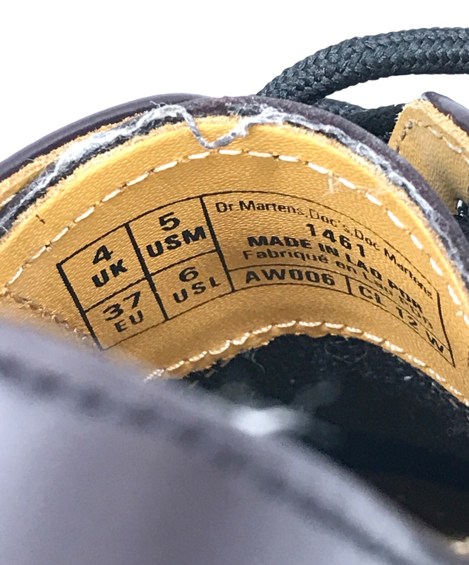 中古・古着通販】Dr.Martens (ドクターマーチン) 3ホールブーツ ブラウン サイズ:4UK｜ブランド・古着通販 トレファク公式【TREFAC  FASHION】スマホサイト